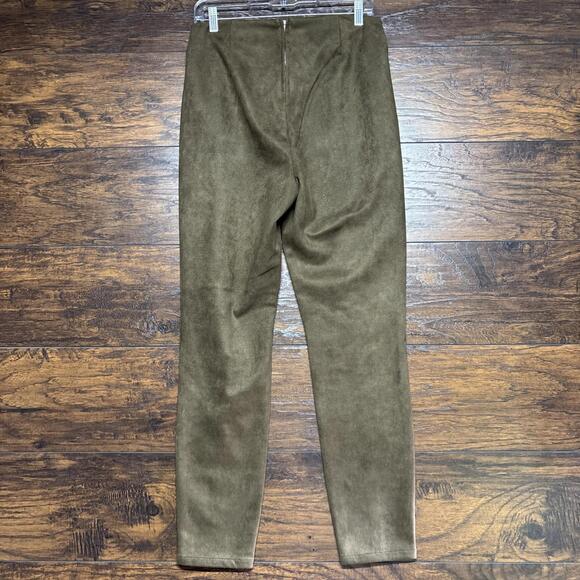 BLANKNYC Women's Velveted Pants - Brown, High-Rise - 29" Inseam Size 10 - 30" - Picture 3 of 5